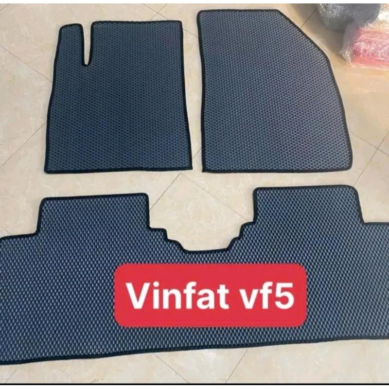 Thảm sàn xe VF5 cắt sẵn, may theo form xe