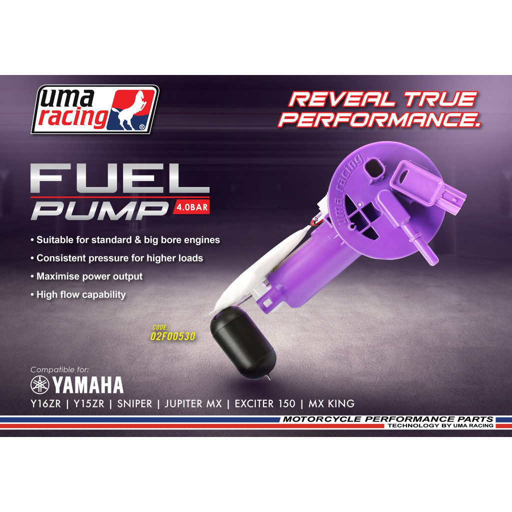 BƠM XĂNG  UMA RACING FUEL PUMP [ EXCITER EX150 / MXKING / Y15ZR ]