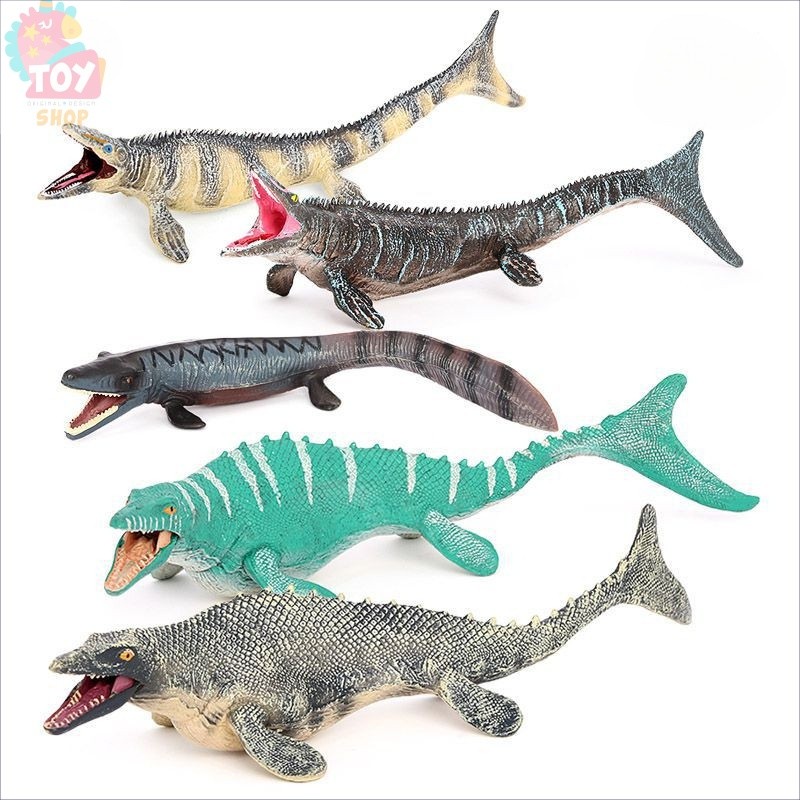 Trẻ Em Nhận Thức Đồ Chơi Mô Phỏng Động Vật Khủng Long Mô Hình Mosasaurus Aquaman Cổ Dưới Biển Đồ Tra