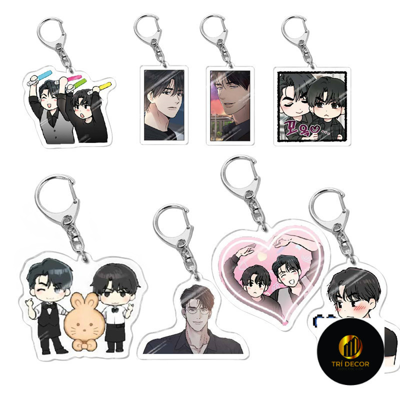 Móc Khoá, Mô Hình Standee "payback repayment" Trang Trí Bàn Học, Làm Việc