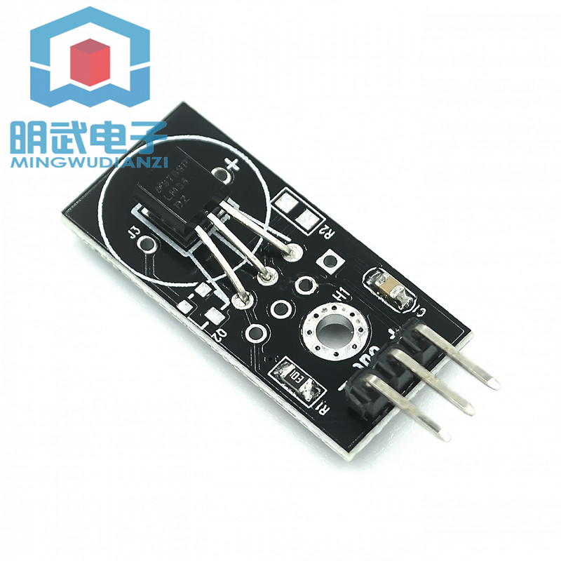 Mô-đun DS18B20 Thanh cái đơn kỹ thuật số 18B20 Cảm biến nhiệt độ Khối xây dựng điện tử