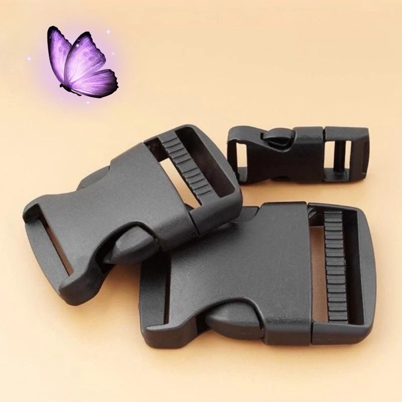 Combo 10 Khoá cài, khoá mũ bảo hiểm, balo, cặp sách 2cm, 2,5cm