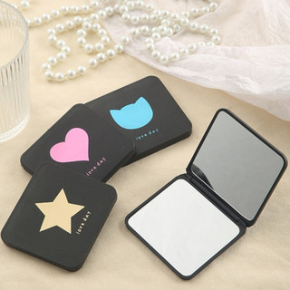 Gương trang điểm gấp gọn mini 2 mặt-SINGU