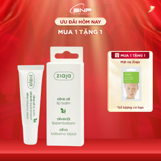 Son Dưỡng Môi Ziaja Olive Oil Lip Balm Giúp Bờ Môi Tươi Sáng, Sắc Hồng Tự Nhiên, Dưỡng Ẩm, Ngăn Ngừa Nứt Nẻ 10ml