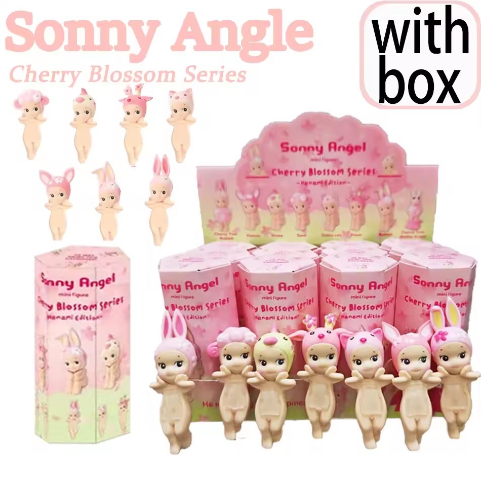 2025 12 Phong Cách Sonny Thiên Thần Hoa Anh Đào Series Hippers Mini Nhân Vật Hành Động Mẫu Mỏ Trang Trí Điện Thoại Giáng Sinh Dễ Thương Quà Tặng Năm Mới