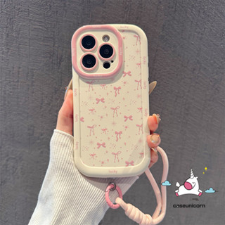 Dành Cho Oppo A5i A3 A5 Pro A3X A5X A38 A60 A57 A18 A15 A16 A15s A35 A9 A78 A1K A76 A3s A54 A16s A17K A55 A77 A54s A17 A58 A12 A53 A33 Reno 13F Phim Hoạt Hình Dreamy Bow Doodle Dây Buộc