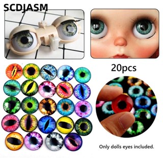 SCDJASM Bộ 20 mắt giả gắn búp bê