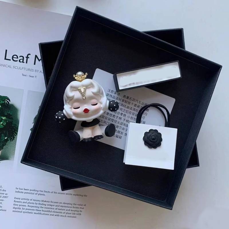 Car Perfume Crown Doll Air Conditioner Air Outlet Decoration Long-Lasting Light Perfume Fragrant Sto