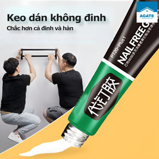 Keo Siêu Dính Công Nghệ Nhật Bản Tuýp 60g Dán Giày - Gỗ - Thuỷ Tinh Đa Năng Chống Thấm Nước