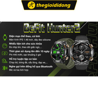 Đồng hồ thông minh BeFit Hunter 2 47.8mm