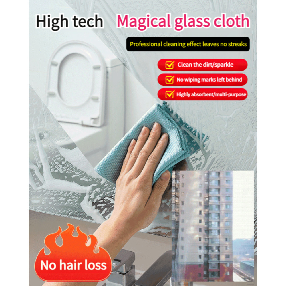 economical and practical Cleaning cloth Rags Easy to wash Lightweight and soft water absorption mult