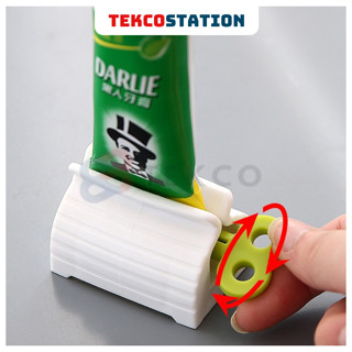 Dụng Cụ Nặn Ép Tuýp Kem Đánh Răng, Sữa Rửa Mặt - Cuộn Kẹp Lấy Kem Đánh Răng
