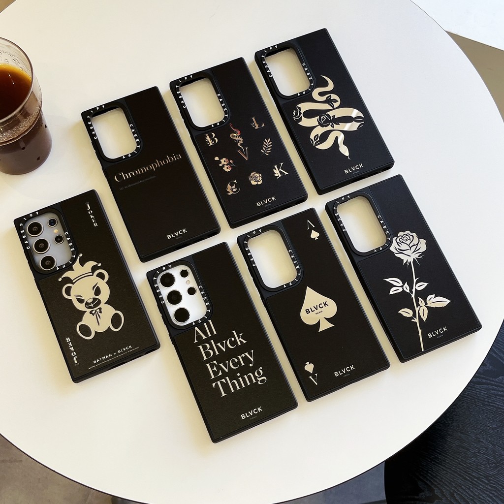 [BLVCK] Ốp điện thoại gương từ tính CASETIFY thích hợp cho Samsung Galaxy S25 Ultra S24 Ultra S23 Ul