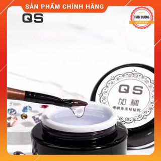 Gel thủy tinh QS đa năng siêu đặc chính hãng vẽ nổi, đính đá trang trí móng, chuyên dùng làm nail 20ml