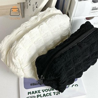 Túi Đựng Mỹ Phẩm TeOdw Hộp Đựng Bút Chì Màu Trơn Túi Gối Sáng Tạo Túi Dung Tích Lớn Cho Bé Gái Đồ Dùng Học Tập Hộp Văn Phòng Phẩm [MỚI]