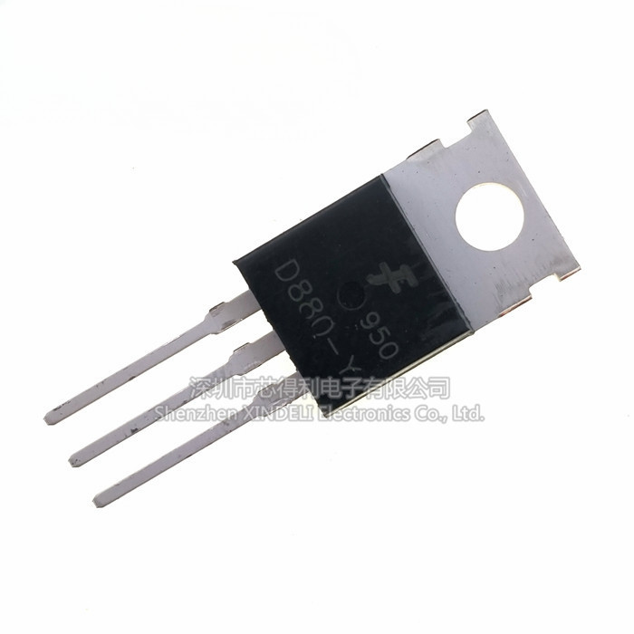 D880-Y Y TO-220 60V 3A 40W Bộ khuếch đại âm thanh Công tắc 2SD880-Y Thương hiệu mới Chất lượng tốt