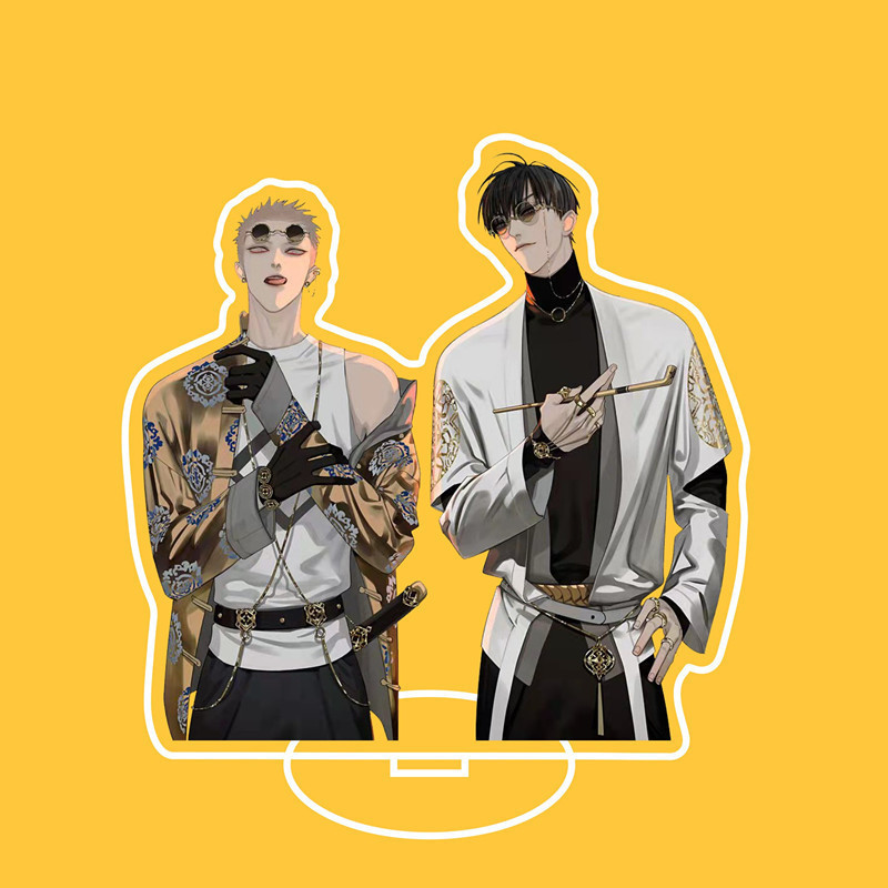 Móc Khoá, Mô Hình Standee Anime 19 Days Xian Hetian Jian Yi Trang Trí Bàn Học, Làm Việc