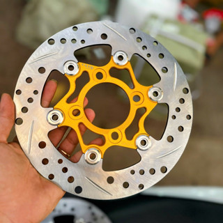 Đĩa 220mm, Đĩa 220mm 4 lỗ Over Racing V3 khoen INOX 304 phụ kiện đồ chơi đĩa 220 Wave Dream Sirius Exciter Vario Future