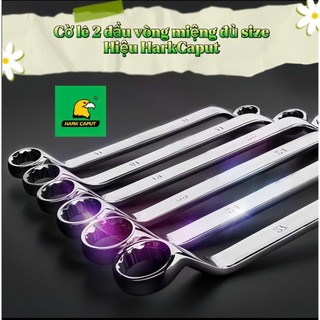 Cờ lê 2 đầu vòng miệng vặn siết ốc đa năng hiệu HarkCaput cao cấp thép xịn đủ kích cỡ tùy chọn