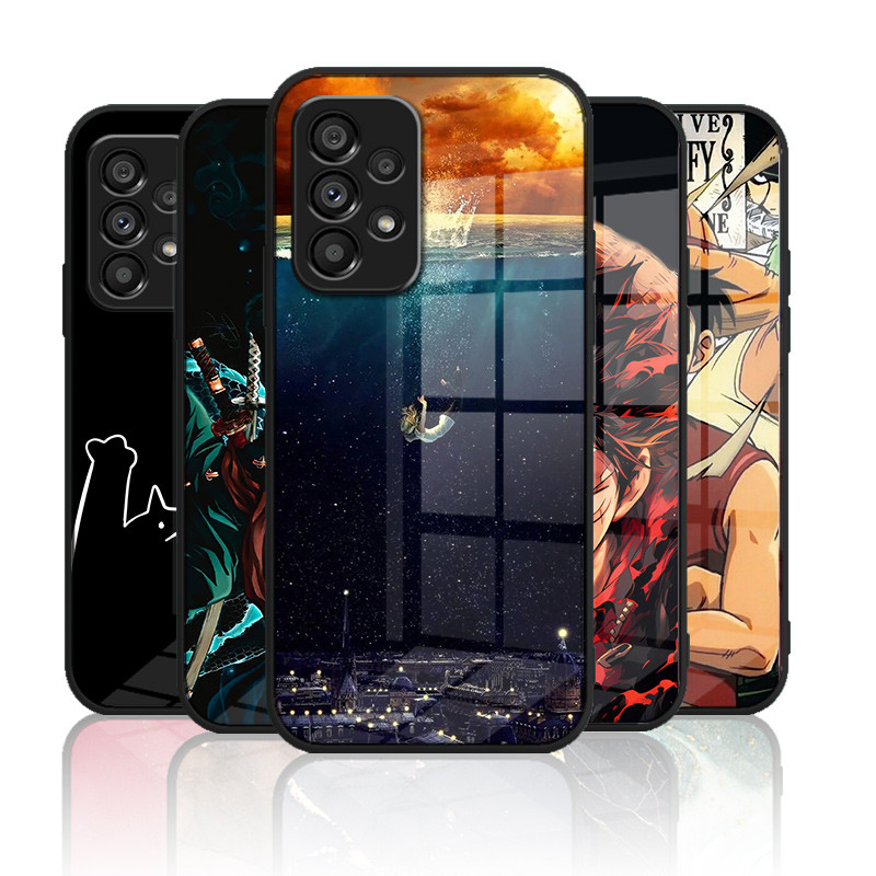 Ốp Kính Cường Lực Samsung Galaxy A73 5G A13 4g A32 4g A32 5g A53 5g Ốp điện thoại Kính Cường Lực Ốp 