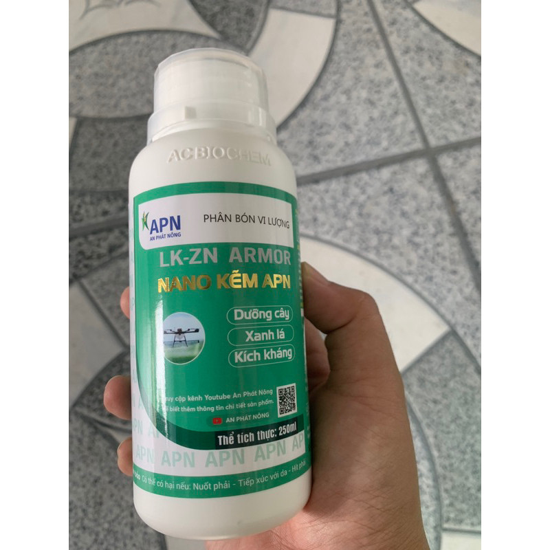 Nano kẽm 700 của An phát nông 250ml