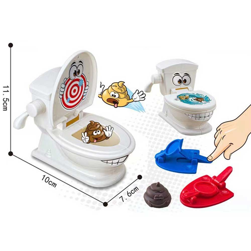 Poop Shoot Game Toilet Games Poo Toilet Game Toy Set Family Game Prank Funny New