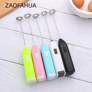 Máy đánh trứng ZAOFAHUA Máy tạo bọt nhà bếp Máy khuấy cà phê bằng thép không gỉ