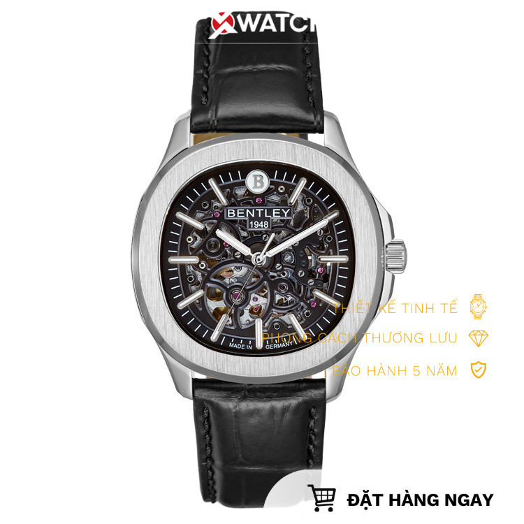 [XWATCH] Đồng hồ đeo tay nam Bentley BL1869-55M Automatic chính hãng