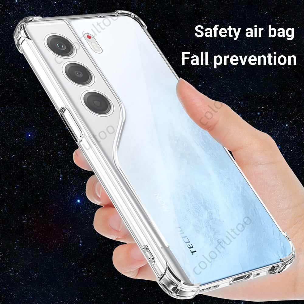 Tecno Camon 40 Pro 2025 Vỏ Cho Tecno Camon 40 Pro Camon40Pro 4G 5G Vỏ Điện Thoại Túi Khí Chống Sốc T
