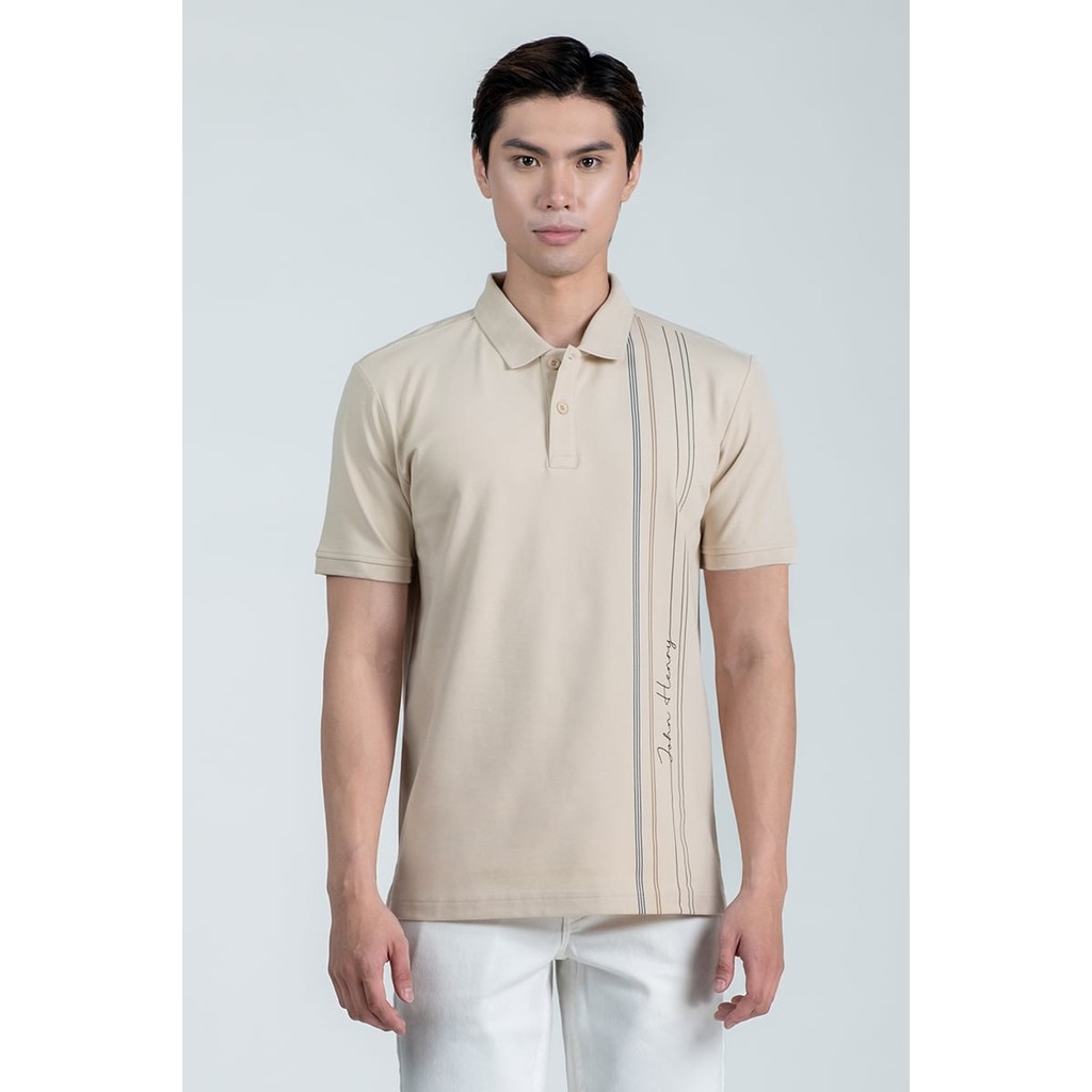 Áo Polo Nam Tay Ngắn Form Vừa , chuẩn form, sang trọng, thanh lịch John Henry - KS24FH54C-SC