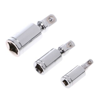 Universal-Joint 360°Ratchet Angle Extension Bar Socket Adapter 1/4 3/8 1/2