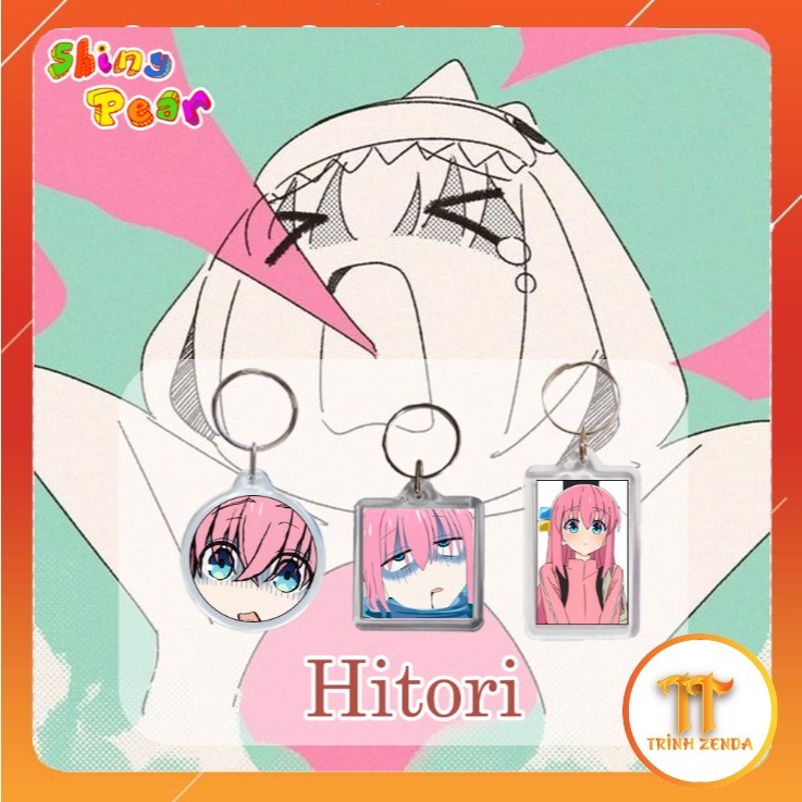 [Bocchi The Rock] - Móc khóa / Móc chìa khóa Bocchi / Hitori Gotoh anime Bocchi The Rock - zenda