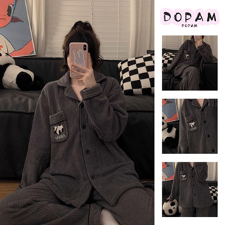 Cặp Đôi Mới Bộ Đồ Ngủ Nữ Thu Đông Tay Dài Rời Plus Nhung Dày Nam San Hô Lông Cừu Nhà Quần Áo Hai Mảnh Bộ