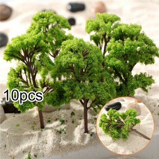 Set 10 Mô Hình Cây Cảnh 9cm Trang Trí