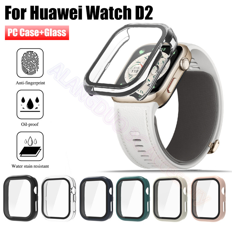 Ốp lưng Huawei watch D2 PC Full Cover + Vỏ cứng phim cường lực cho Huawei watch D2 Vỏ phụ kiện đồng 