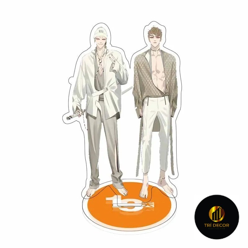 Móc Khoá, Mô Hình Standee Anime 19 Days Xian Hetian Jian Yi Trang Trí Bàn Học