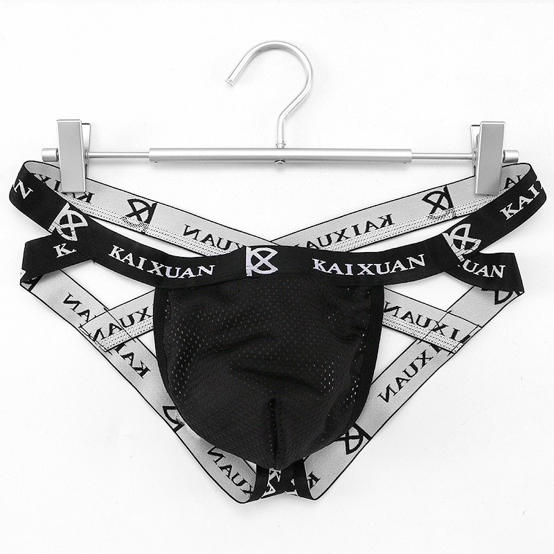 Quần Lót Nam Lưới Thoáng Khí Jockstrap Ice Silk Lưới Thông