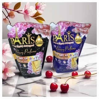 Nước Giặt Paris (Túi 3,6kg) Chính Hãng Hương Nước Hoa Pháp - Giặt Xả 5 in 1, Đậm đặc, Lưu hương lâu, Mềm vải, nhiều bọt
