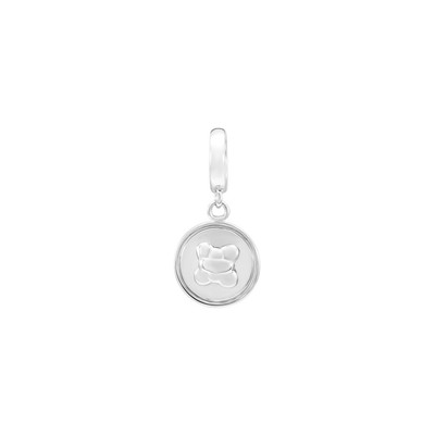 Hạt Charm Bạc đính đá STYLE By PNJ Friendship 0000W000036