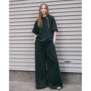 [DEZUS] ÁO PHÔNG RỘNG NỮ, QUẦN SUỐNG ỐNG RỘNG THỂ THAO - ANTARAM  SET - U1HW241206 + U4TW241202