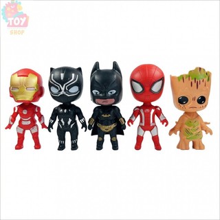 Mô Hình Nhân Vật Siêu Anh Hùng Marvel 8cm