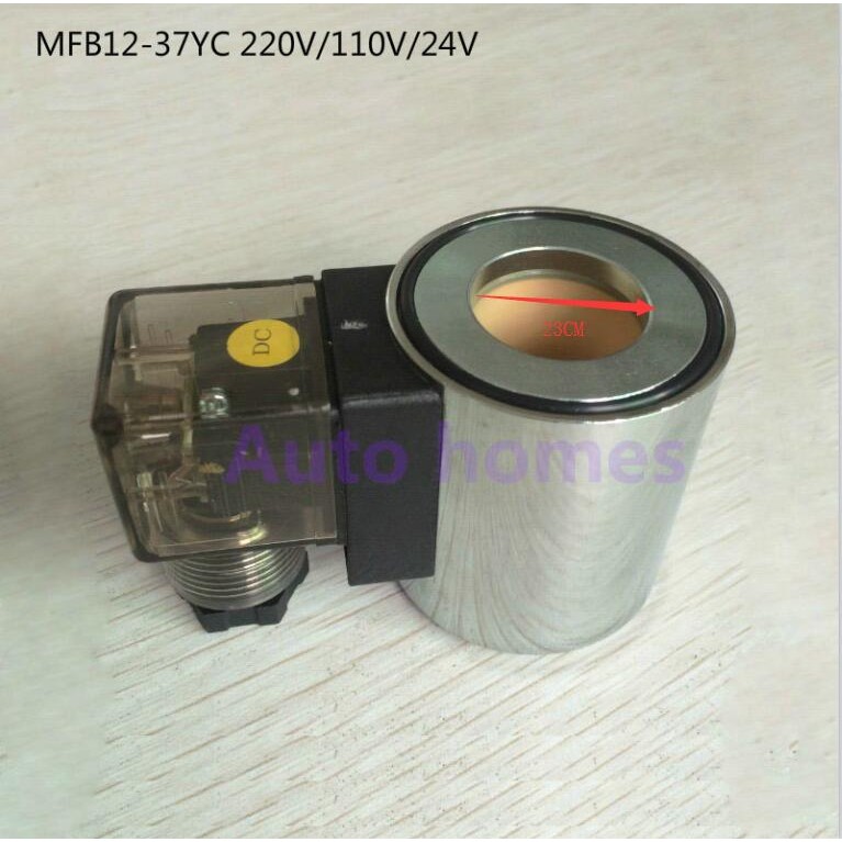Van Rexroth Cuộn dây điện từ thủy lực MFB12-37YC / MFZ8-50YC 220V / 110V / 24V / 12V Đường kính lỗ 2