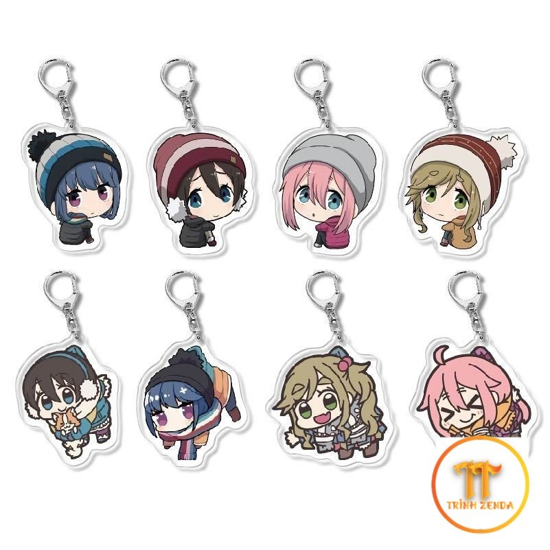 móc khóa Kakamigahara Nadeshiko Shima Rin Ogaki Chiaki Inuyama Aoi  - zenda