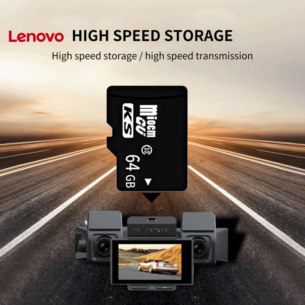 Lenovo 16G 32G 64G 128G 256G 512G 1024G Thẻ Nhớ Di Động Cho MP5 Đọc Tốc Độ Cao Viết Thẻ TF Bền