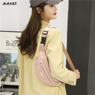 MAHES Túi Thắt Lưng Nam Nữ Đeo Ngang Ví Bum Túi Thắt Lưng Túi