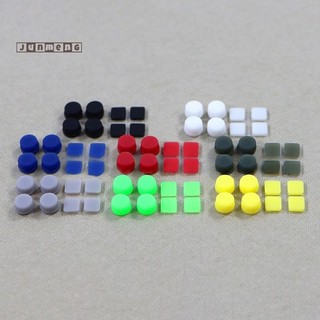 Junmeng 1 Bộ Đa Năng Chân Miếng Lót Vít Cắm Cho 3DS XL Bảng Điều Khiển Vít Cao Su Chân Bao Cho 3DSLL Mặt Trước Mặt Sau Màn Hình LCD Vít Lỗ Bao Đẹp