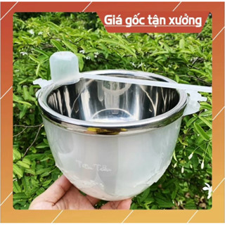 Bát ướp rượu nóng, lạnh inox cao cấp (TẶNG GÁO MÚC RƯỢU)