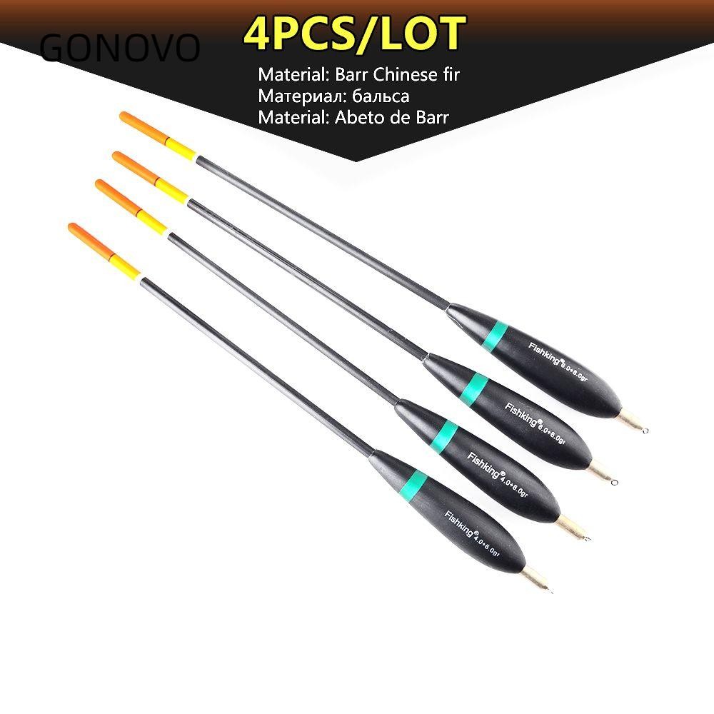 GONOVO   Bộ 4 chiếc phao câu cá chuyên dụng cao cấp