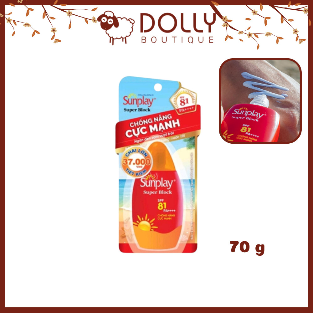 Sữa Chống Nắng Sunplay Super Block SPF81 PA++++ 70g | BigBuy360 - bigbuy360.vn