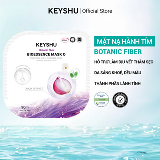 Mặt Nạ Hành Tím Botanic Fiber KEYSHU Dưỡng Ẩm, Hỗ Trợ Mờ Sẹo, Vết Thâm 1 Miếng 30ML